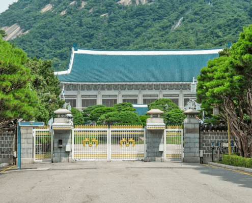 再び大統領府となる青瓦台(撮影=筆者)