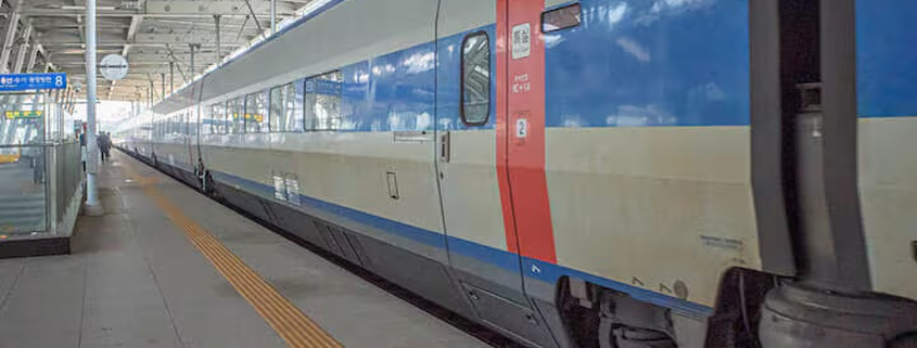 高速鉄道KTXが停車する忠清北道清州市の五松（オソン）駅（撮影＝筆者）